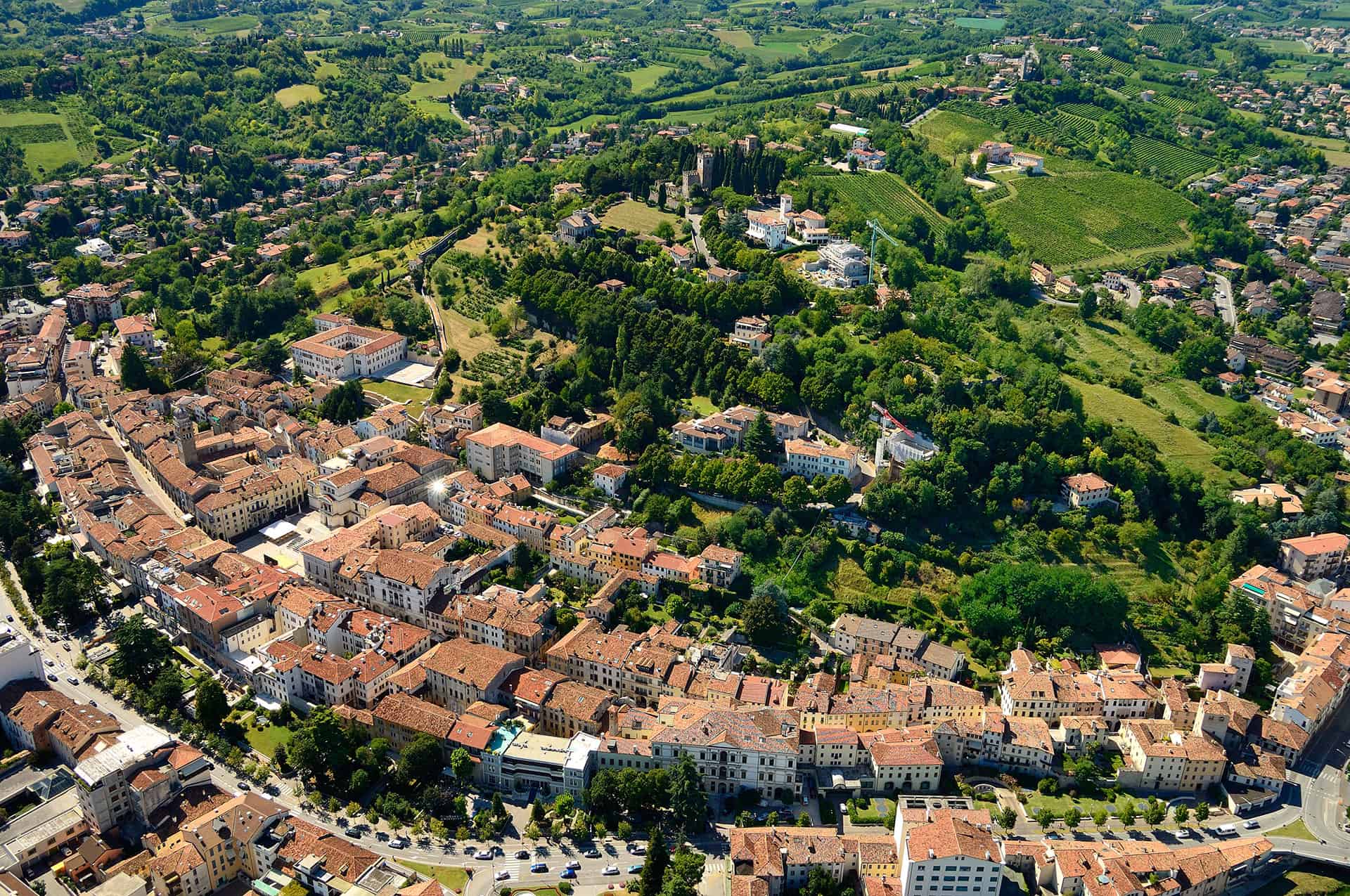 Conegliano vista dal Castello