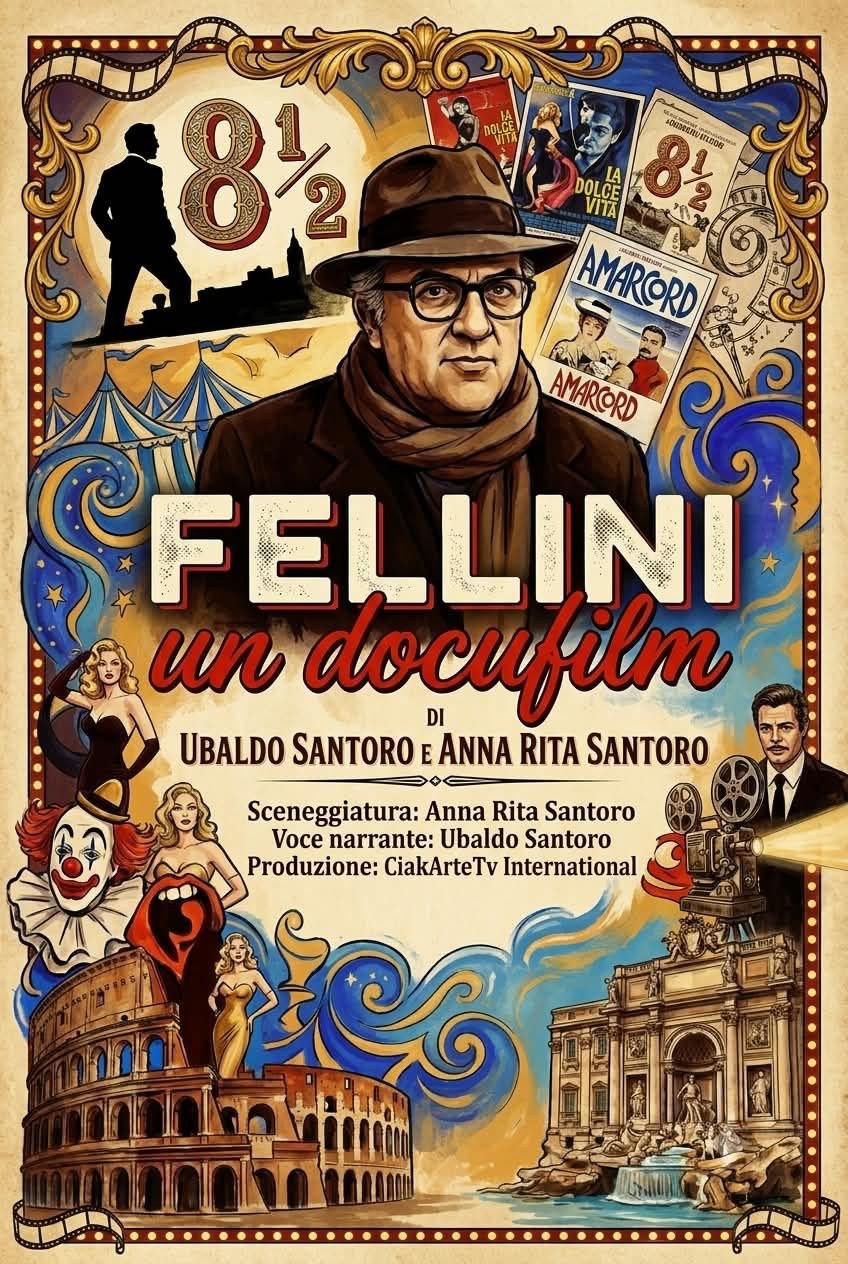 Locandina del film Fellini — un docufilm